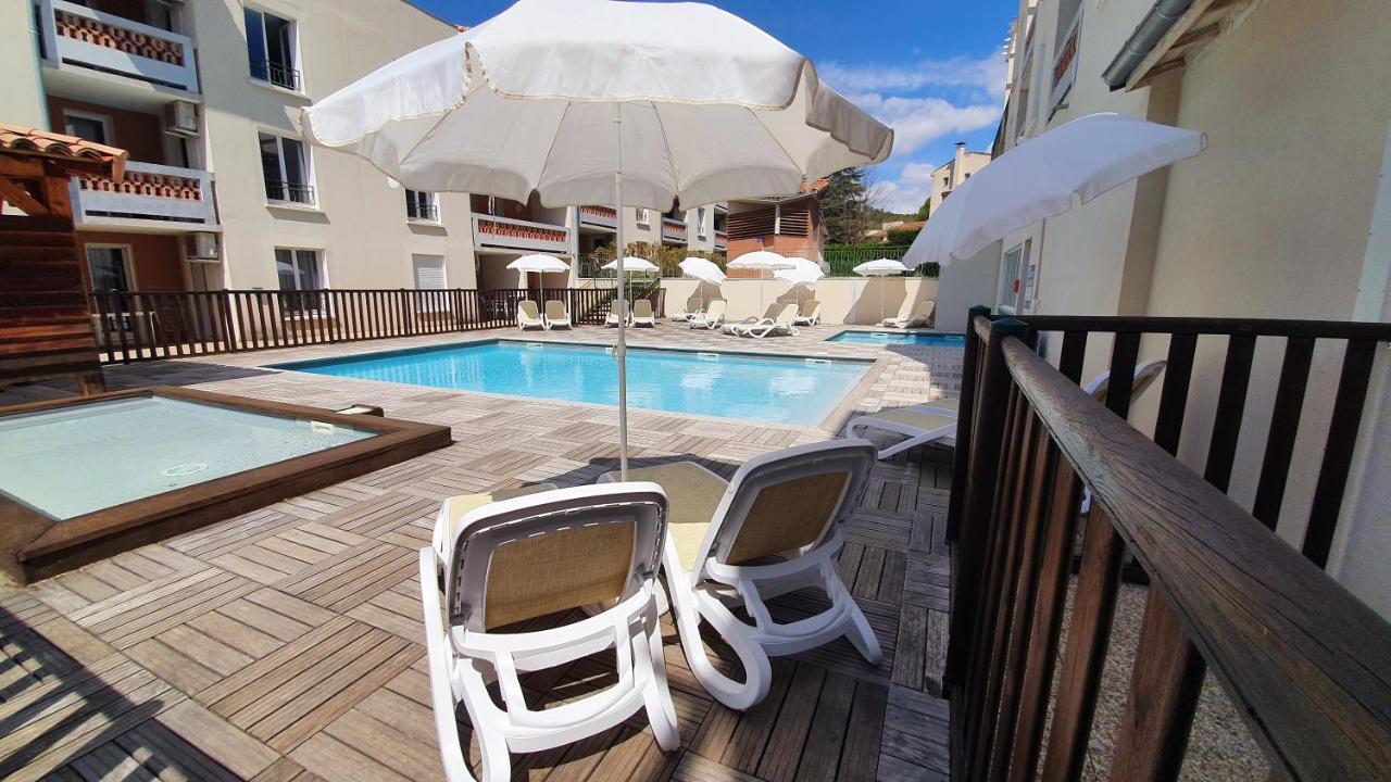 Le Romarin - Climatisation Piscine & Parking Prive Apartment Greoux-les-Bains Exterior photo